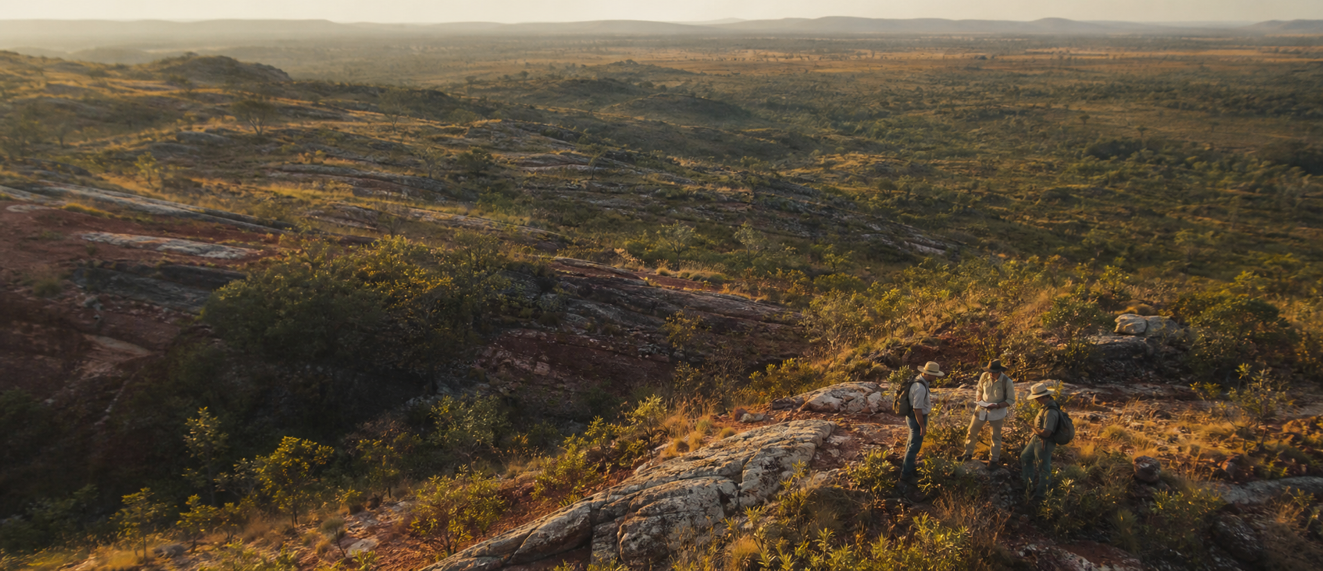 Paisagem geológica brasileira associada à prospecção mineral